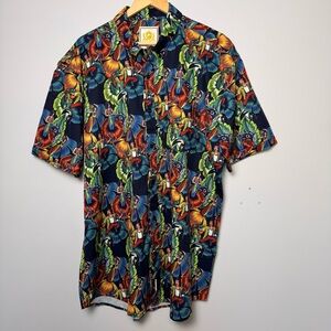 RSVLTS Tom Ace Ace Ventura Hawaiian Button Up Shirt The Roosevelts